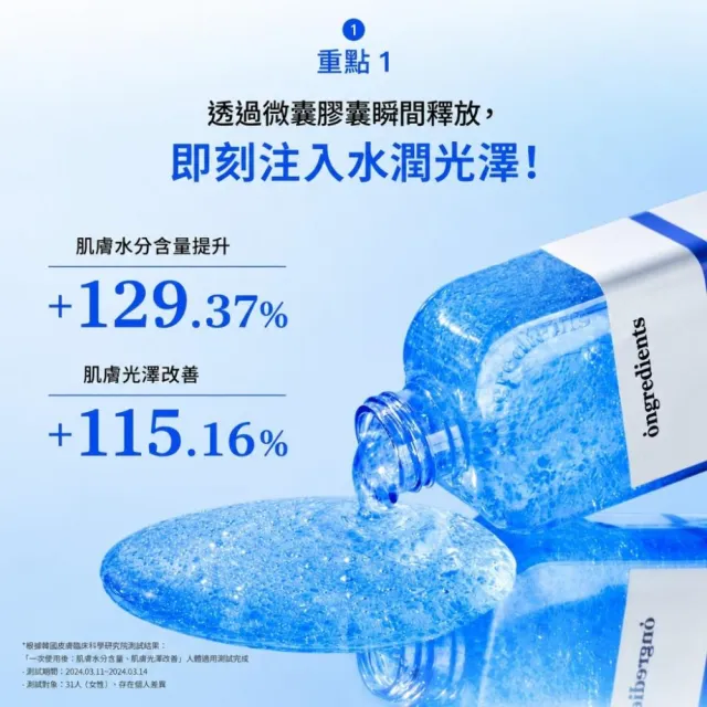 【Ongredients】肌膚屏障舒緩乳液/水分彈力膠囊乳液任選 (小藍乳/妝前乳/小黃油/保濕/韓國化妝師愛用)