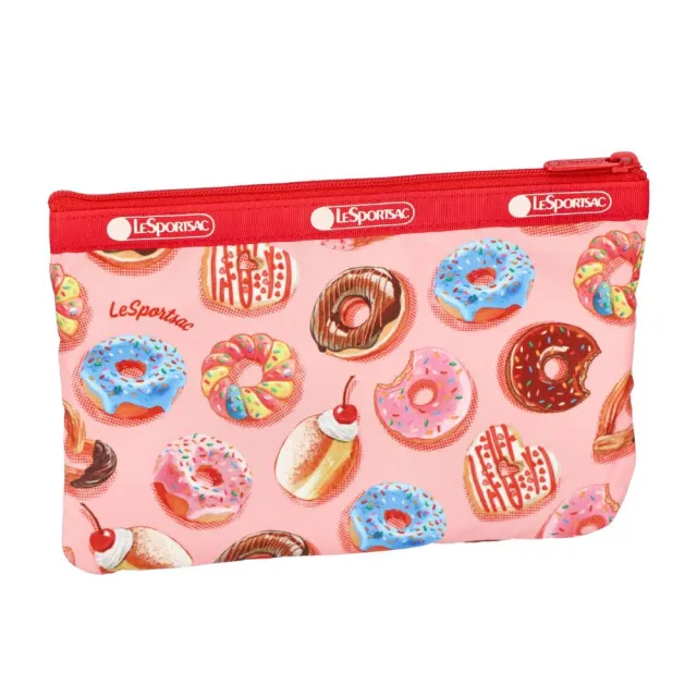 【Lesportsac】2026秋季新品 3-Zip Cosmetic 三層拉鍊化妝包(7158)