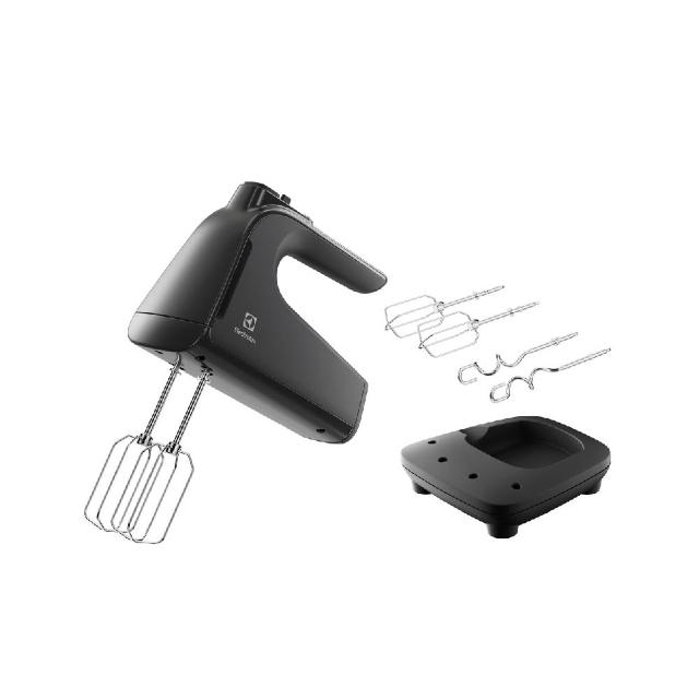 【Electrolux 伊萊克斯】極致美味300 手持式攪拌機 芝麻黑(E3HM1-110B)
