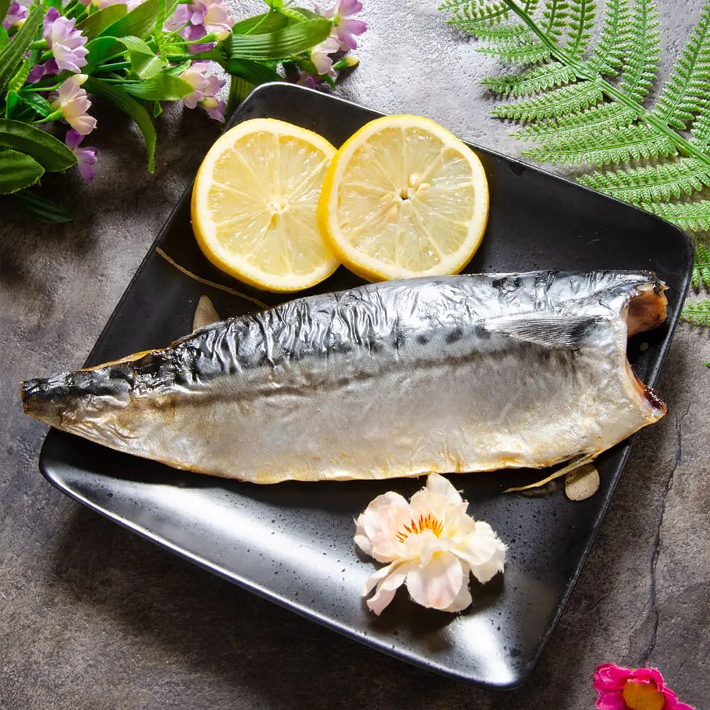 【鮮綠生活】嚴選挪威極厚薄鹽鯖魚片 共10包(無紙板 淨重185g±10%/包)