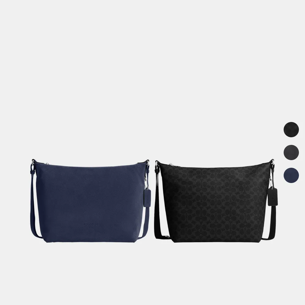 【COACH】蔻馳官方直營 FINN 32號HOBO手袋 斜背包 郵差包-多色任選(CFO57/CFO60)