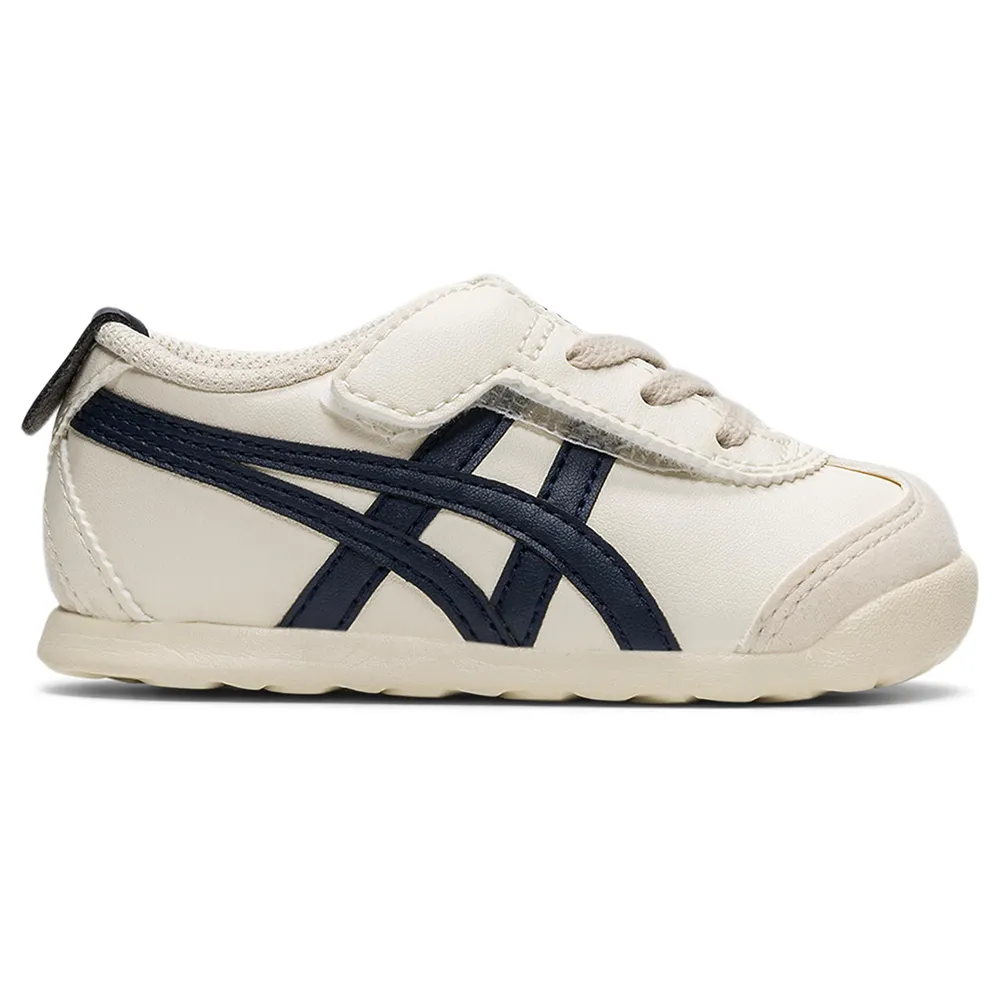 【Onitsuka Tiger】鬼塚虎 -MEXICO 66 TS童鞋 白底黑邊 休閒鞋 (1184A074-200)