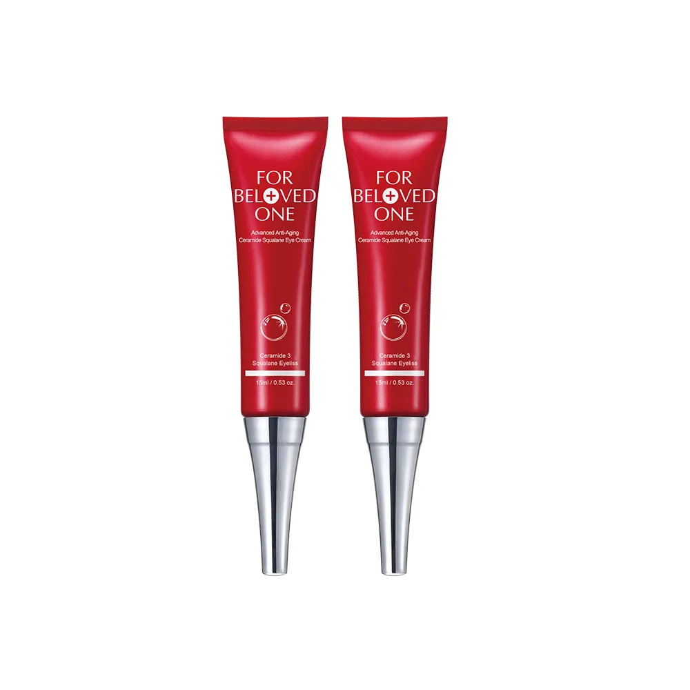 【For Beloved One 寵愛之名】全能抗皺神經醯胺角鯊眼霜15ml 買一送一(抗皺眼霜/緊緻/改善眼周老化)