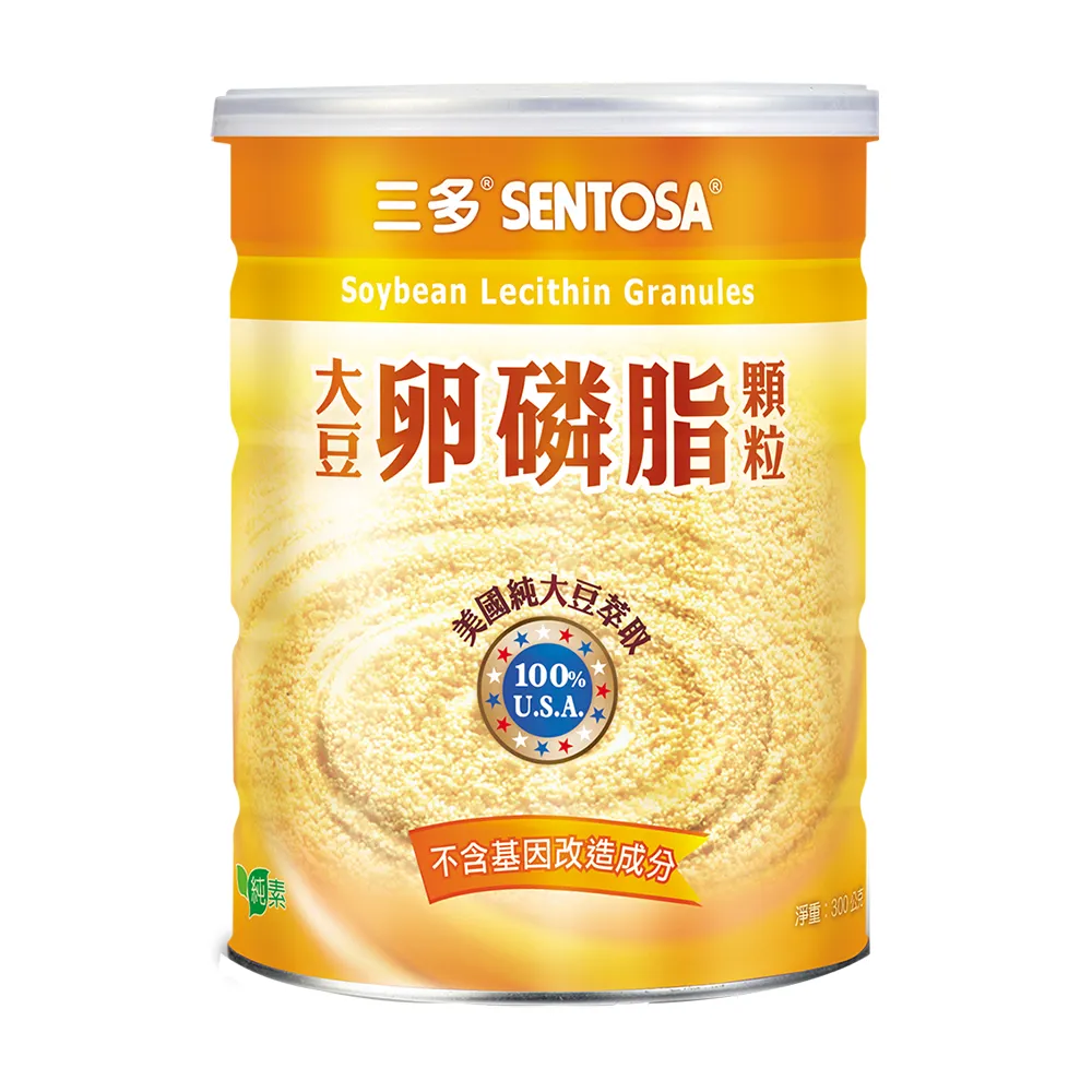 【SENTOSA 三多】健康系列-T大豆卵磷脂顆粒(300g/罐)