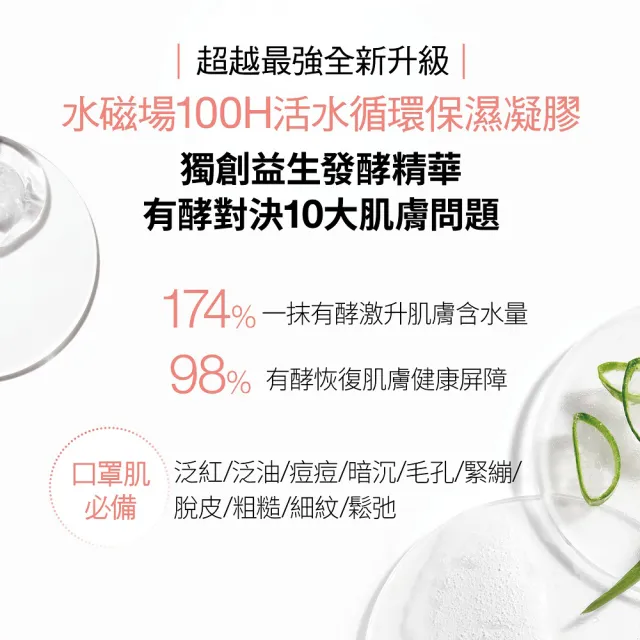 【CLINIQUE 倩碧】水磁場澎彈透亮爆水組(水磁場100H活水循環保濕凝膠75ml/99特談/週年慶預購)