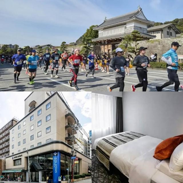鹿兒島馬拉松｜全馬參賽權1名+2晚MYSTAYS鹿兒島天文館飯店單人房含早餐