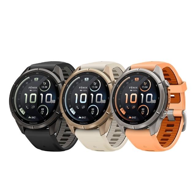 【GARMIN】Fenix 9 Pro AMOLED 全方位戶外進階GPS智慧腕錶 43mm (inReach版)