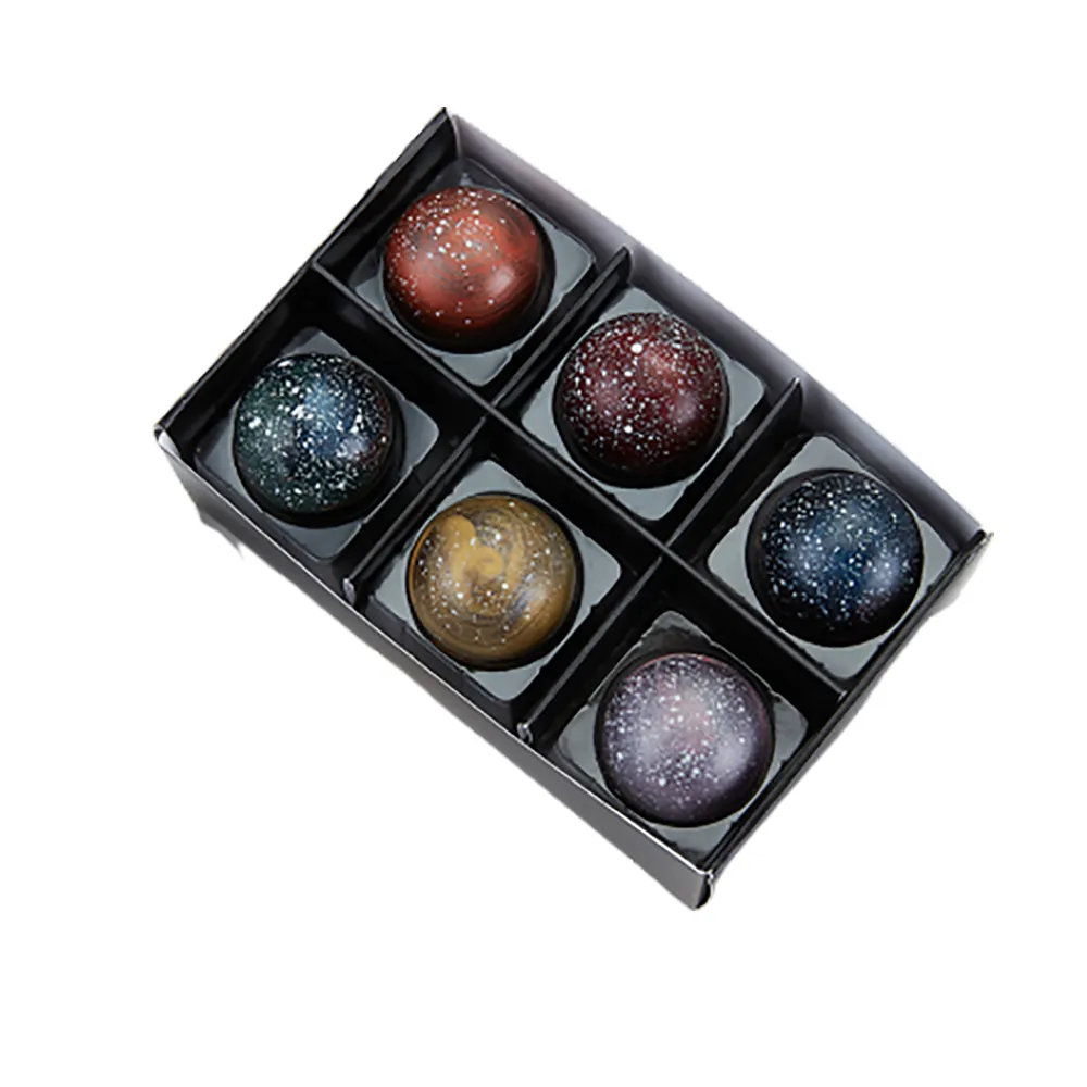 【Joyce巧克力工房】星球巧克力6顆入禮盒(球形款)