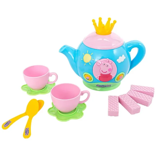 【Peppa Pig 粉紅豬】粉紅豬小妹-可愛有聲午茶組
