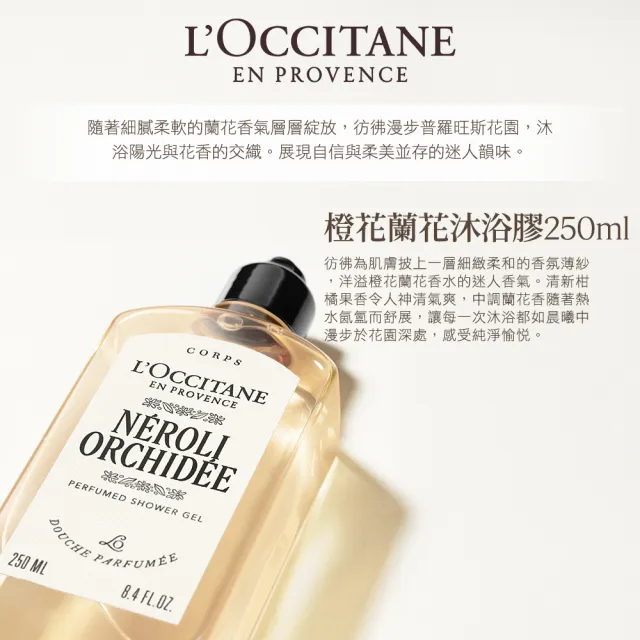 【L’Occitane 歐舒丹】官方直營 經典沐浴系列250ml-任選(沐浴膠/沐浴乳)