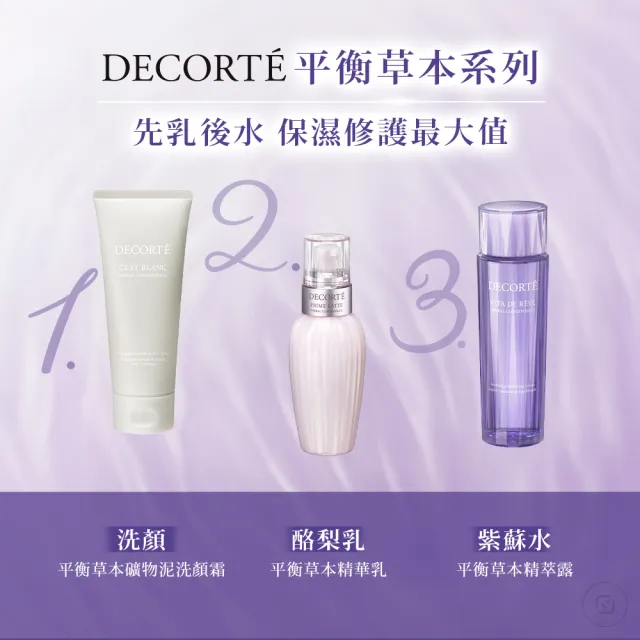 【COSME DECORTE 黛珂】平衡草本 精華乳150mL