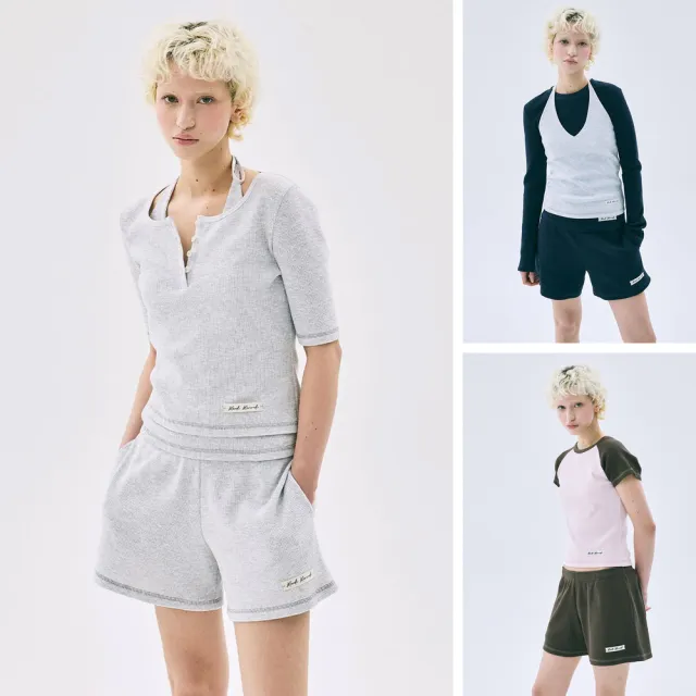 【MARDI MERCREDI】華夫格 多色 休閒短褲 WAFFLE SHORTS ESSENTIAL