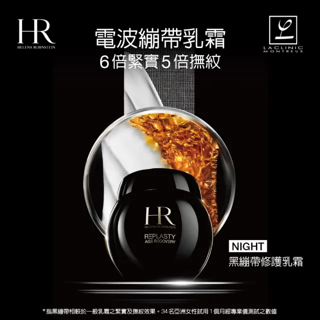 【Helena Rubinstein HR 赫蓮娜】官方直營 黑繃帶修護乳霜15ML 醫美術後可用 修復抗老