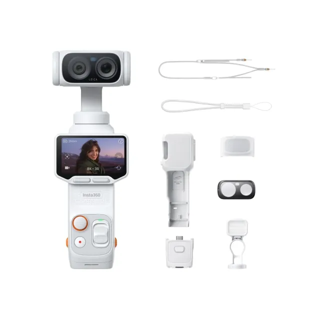 【Insta360】Luna Ultra 雙鏡頭雲台相機 人像套裝