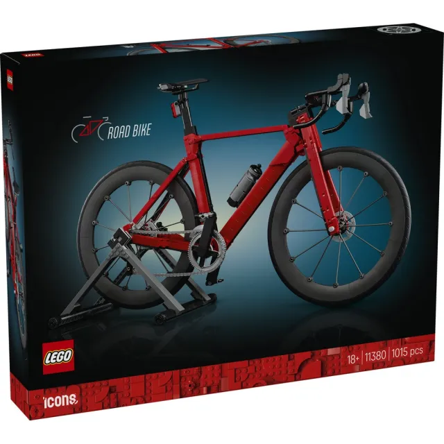 【LEGO 樂高】Icons 11380 公路車(單車 自行車 STEM 玩具 積木 居家擺飾 禮物 模型 送禮推薦)