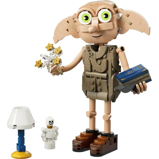 【LEGO 樂高】哈利波特系列 76469 自由的小精靈多比(魔法遊戲 居家擺設 禮物 玩具)