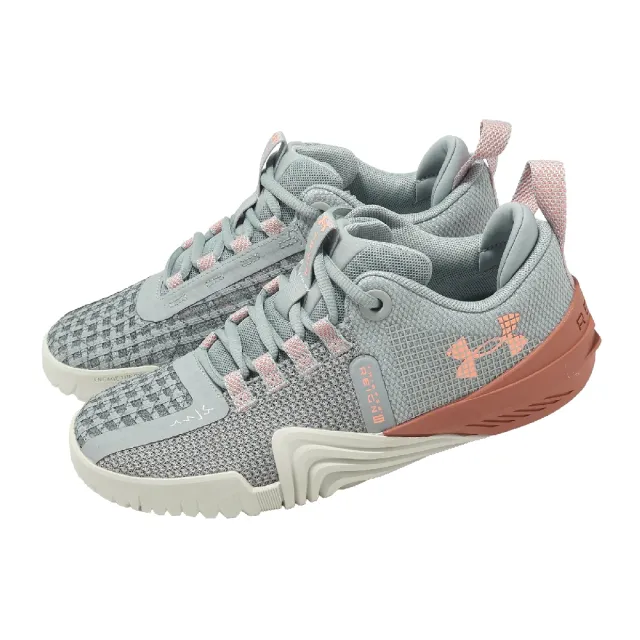 【UNDER ARMOUR】訓練鞋 W TriBase Reign 6 女鞋 灰 健身 緩衝 多功能 3027342102
