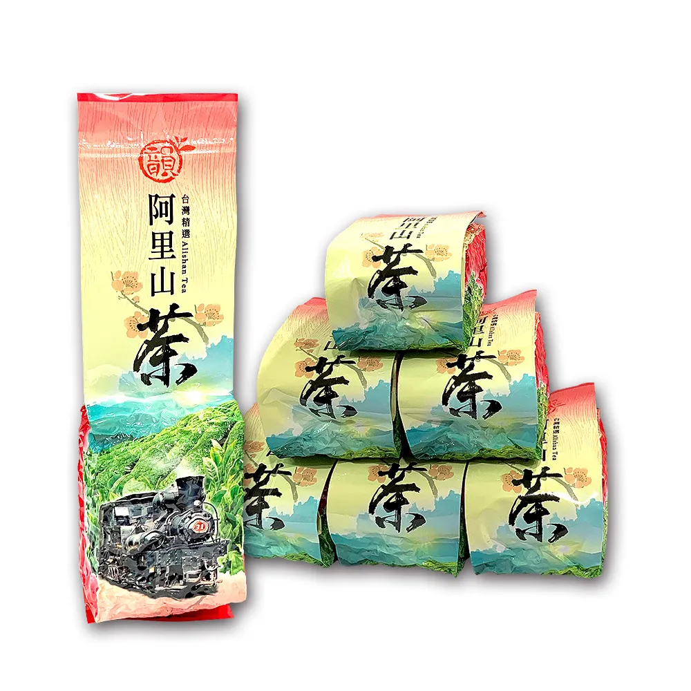 【名池茶業】台灣嫩採恬然雅靜高山烏龍茶葉150gx6包(共1.5斤)