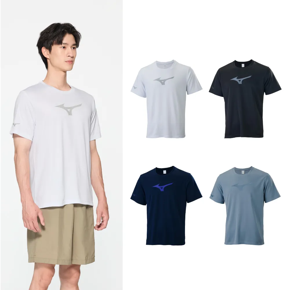 【MIZUNO 美津濃】網路獨家款 吸汗速乾 短袖T恤 32TAD510XXL（任選一件）