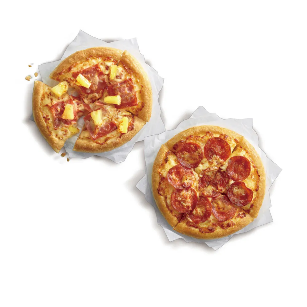 【Pizza Hut 必勝客】6吋個人比薩口味7選2(買一送一) 好禮即享券