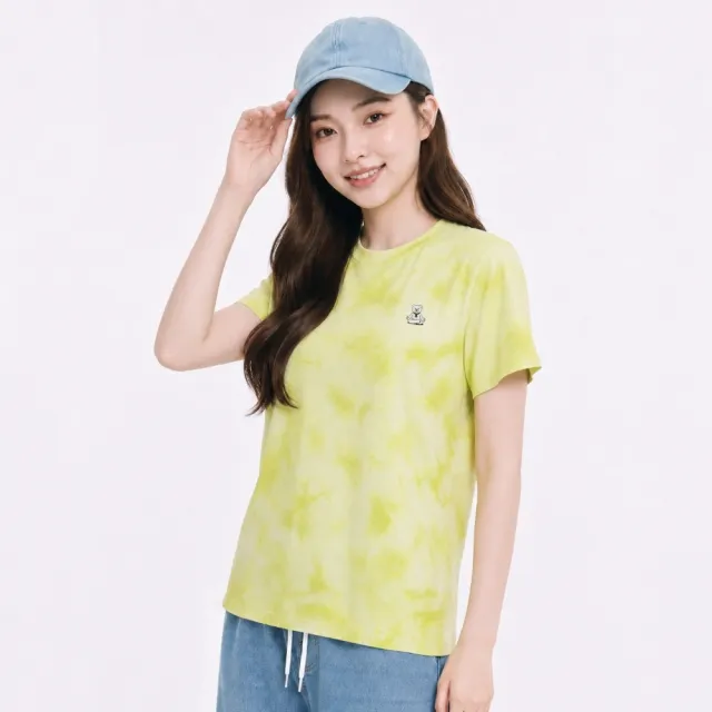 【YUANDONGLI 元動力】元小熊莫代爾羊毛吸濕短袖衫(黃；S-L；4265041606)