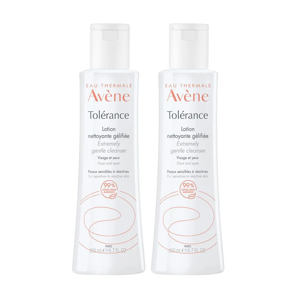 【Avene 雅漾】舒敏洗卸潔顏凝露200ml(二入組)