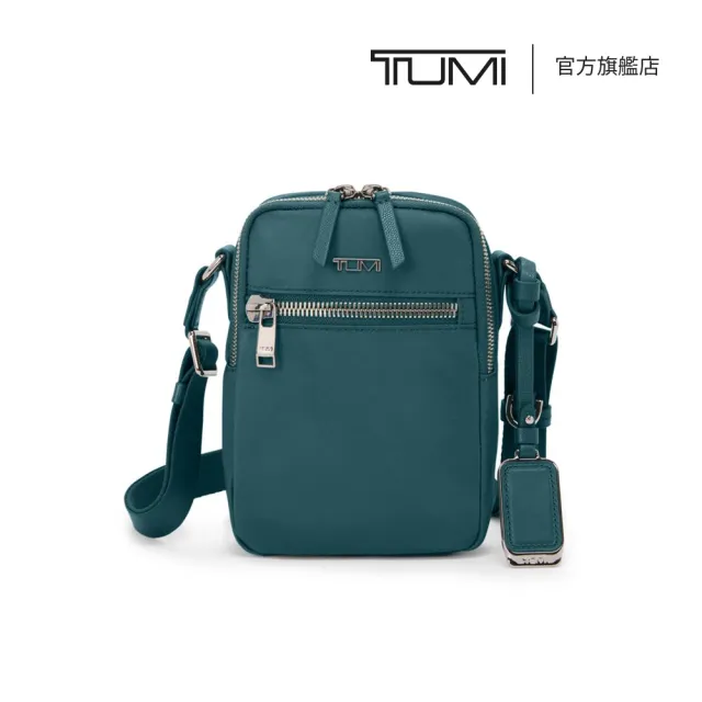 【TUMI】Voyageur Persia 都會休閒斜背包 - 潟湖綠(TUMI 官方旗艦店)