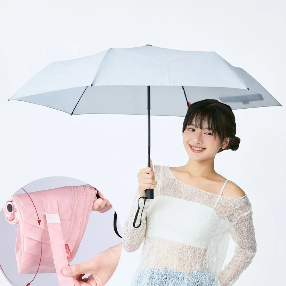 【雨傘王】BigRed太好收 自動傘 瞬收 易折傘布 防回彈 折疊傘  防潑水 快乾 輕量 1人撐(終身免費維修)