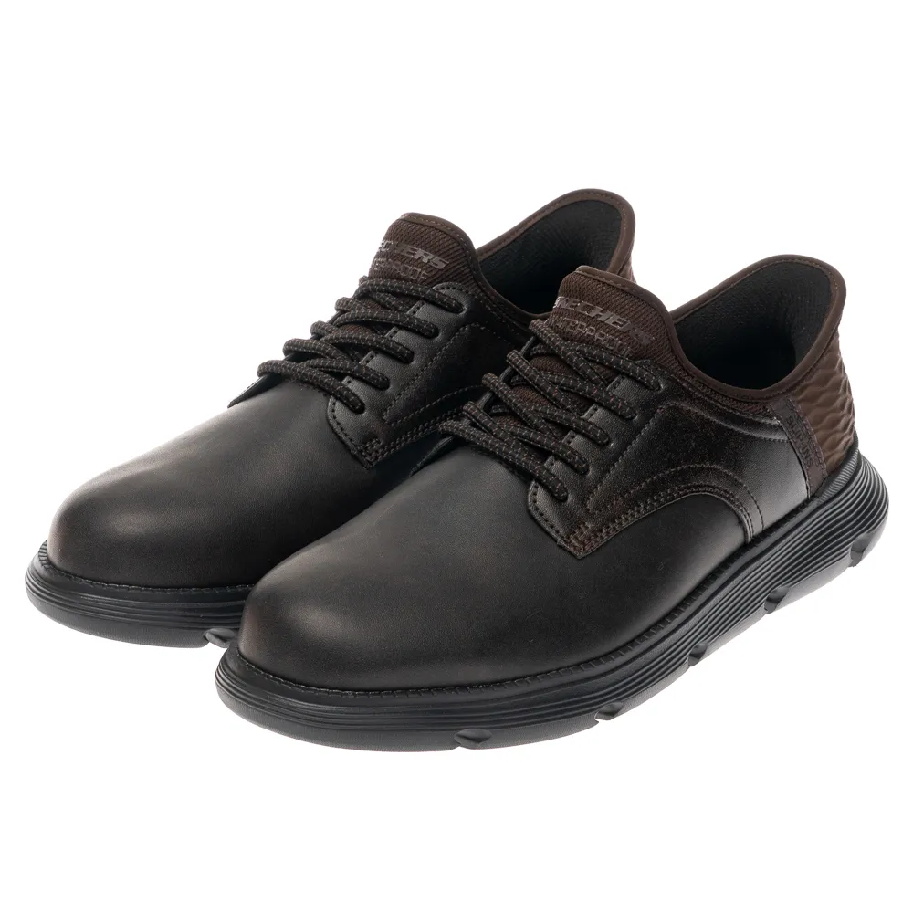 【SKECHERS】男鞋 休閒系列 休閒鞋 瞬穿舒適科技 GARZA(205278WDKBR)