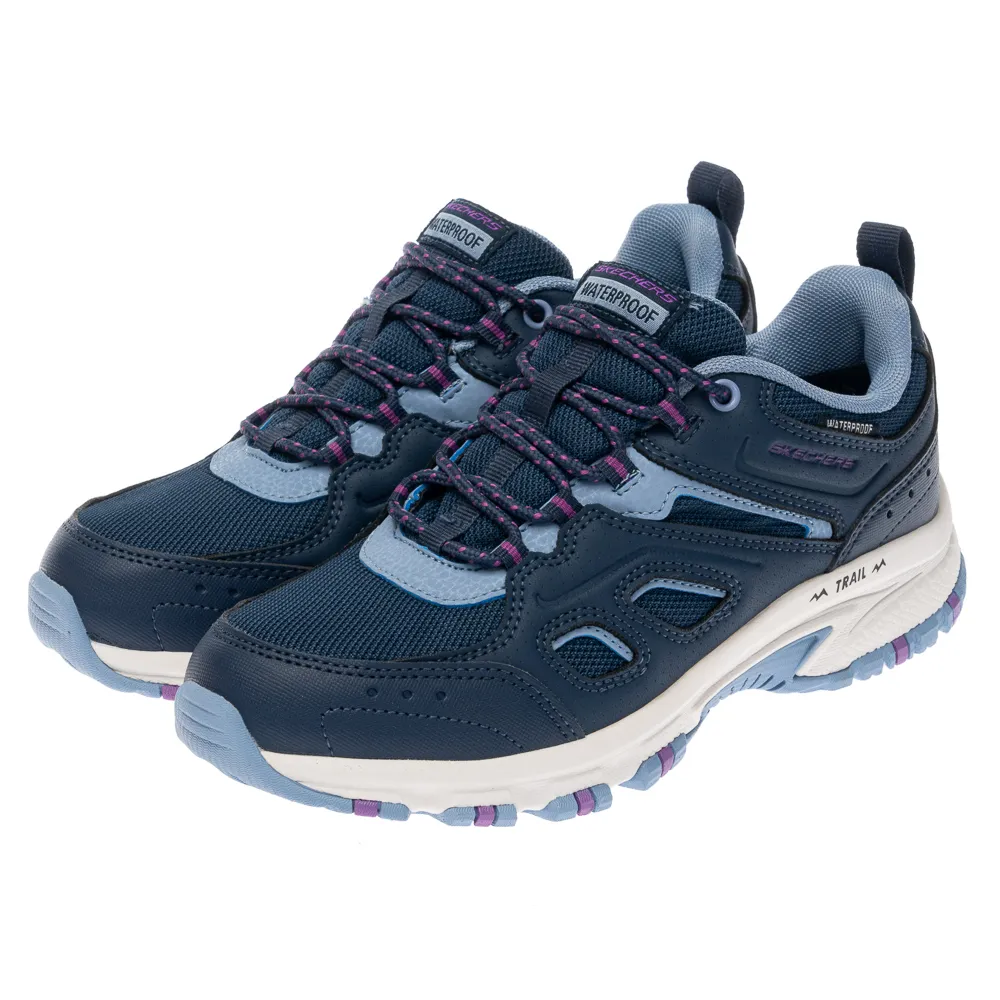 【SKECHERS】女鞋 戶外越野系列 越野鞋 HILLCREST - WATERPROOF(180389NVPR)