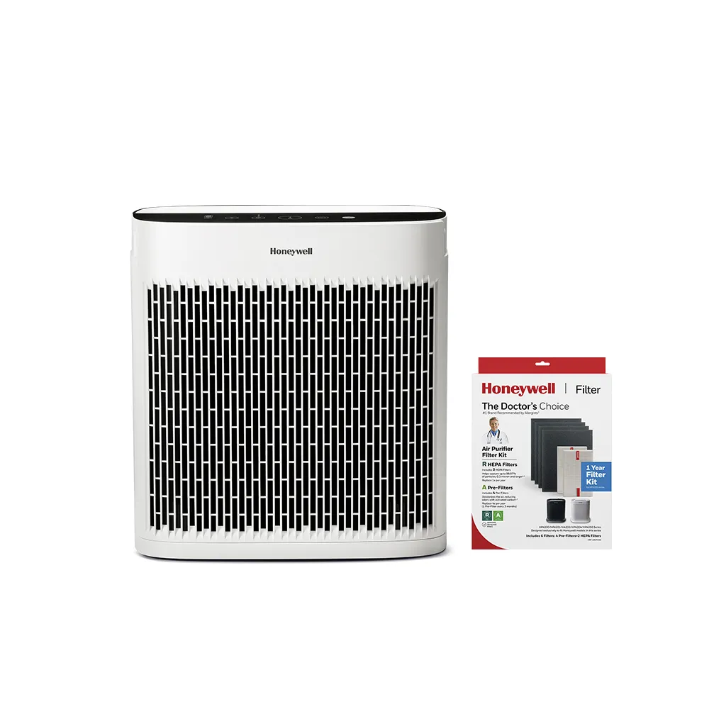 【Honeywell】(一年份濾網組)淨味空氣清淨機HPA5250WTWV1(適用10-20坪｜小淨★寵物 幼兒 友善)