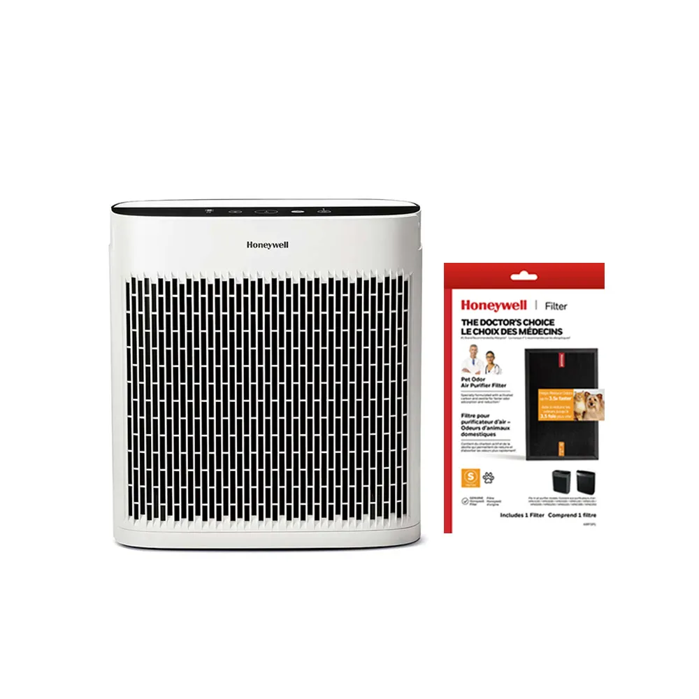 【Honeywell】(淨味濾網4選1)淨味空氣清淨機 HPA5150WTWV1(適用5-10坪｜小淨★租屋 除味 去味 除菌)