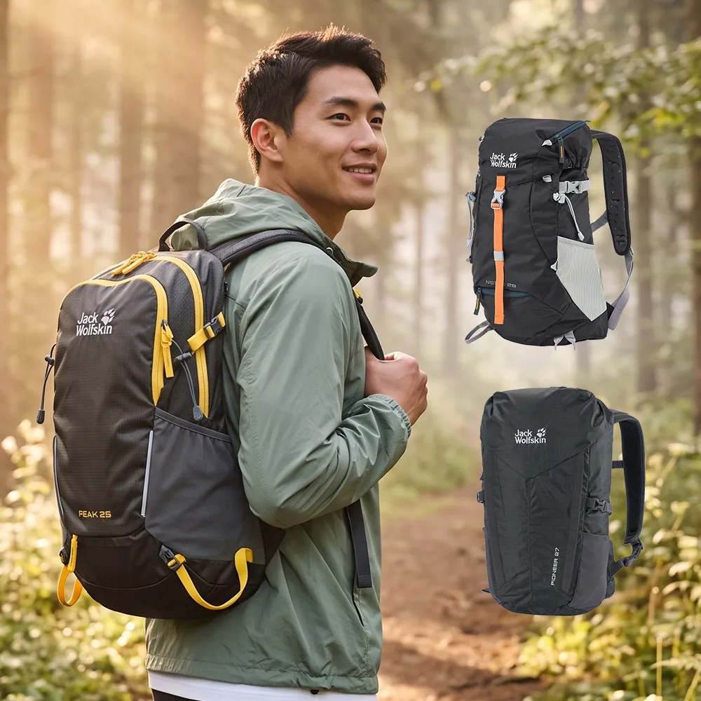 【Jack wolfskin 飛狼】(多款可選) 精選大容量登山背包│商務電腦背包│休閒包