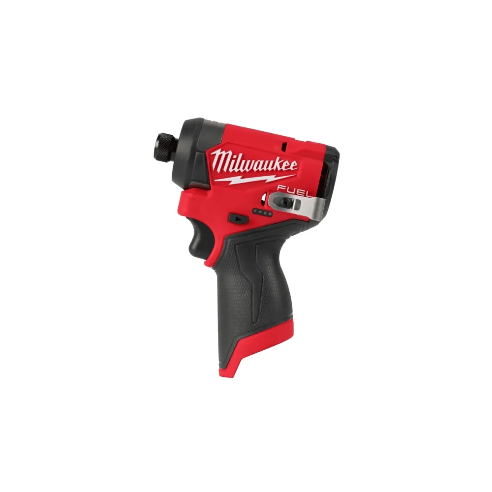 【Milwaukee 美沃奇】M12FID2 鋰電 無刷 起子機(M12 FID2主機+雙5.0電池+充電器)