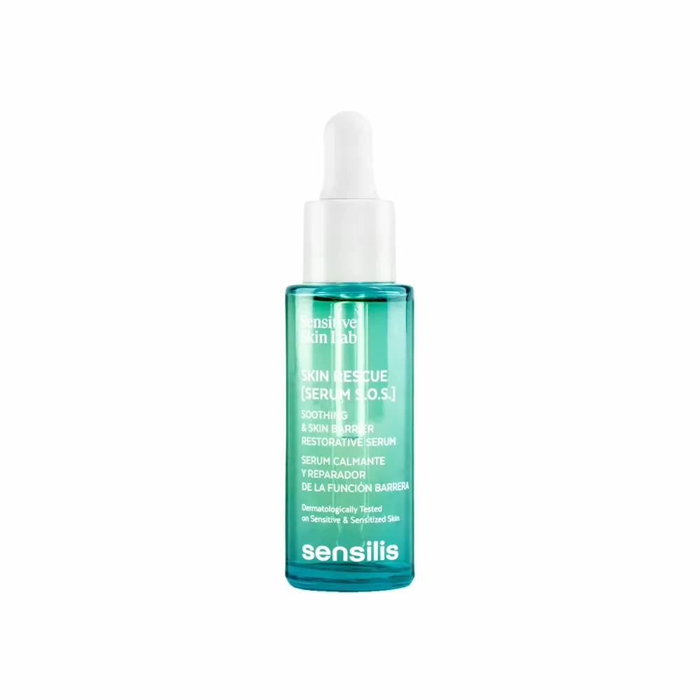 【sensilis 森思黎絲】SOS急效舒緩修護精華30ml(敏感肌/EGF/B3/B5/屏障修護/舒緩乾燥泛紅)