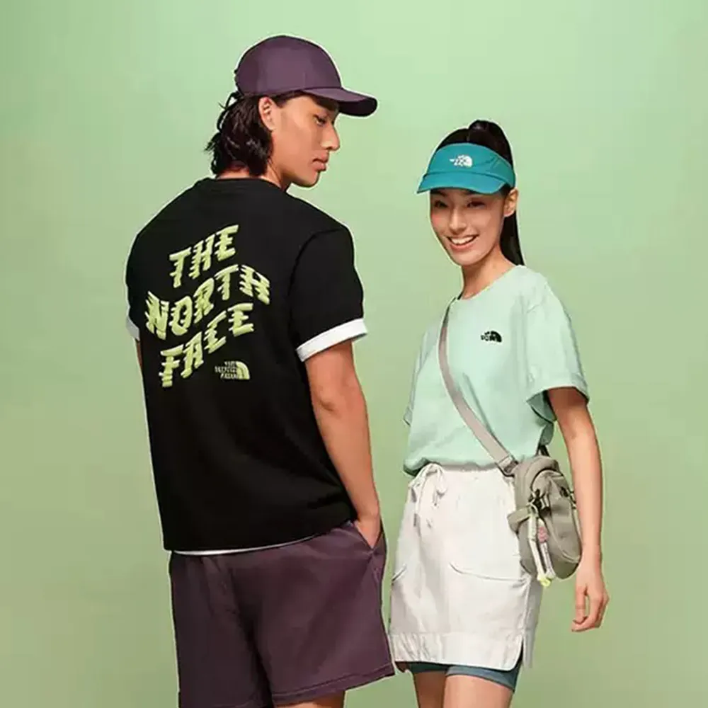 【The North Face】北面男款黑色FLASHDRY速乾短袖T恤｜8G7UJK3 排汗衫