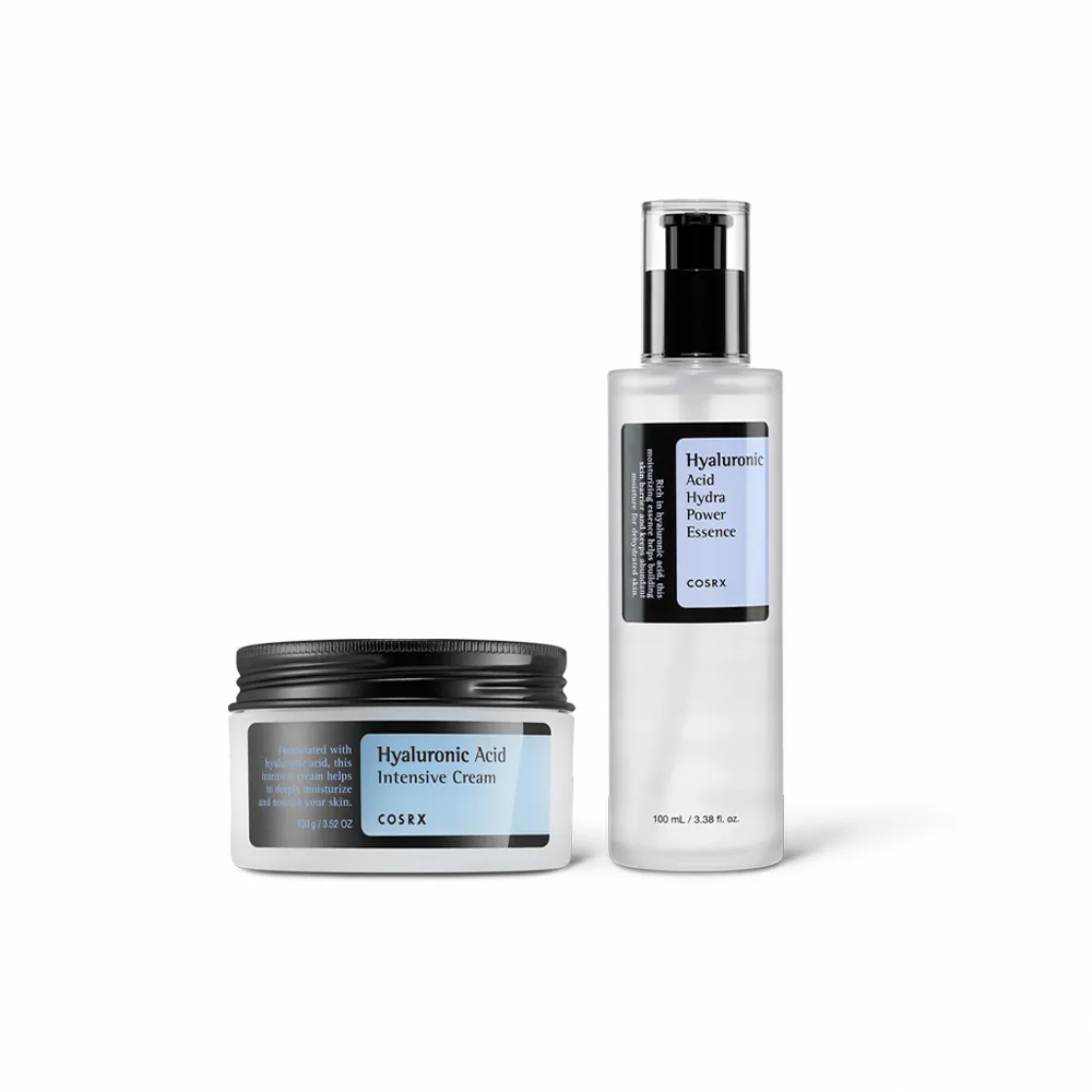 【COSRX】透明質酸保濕組(透明質酸保濕精華100ml+保濕面霜100g)