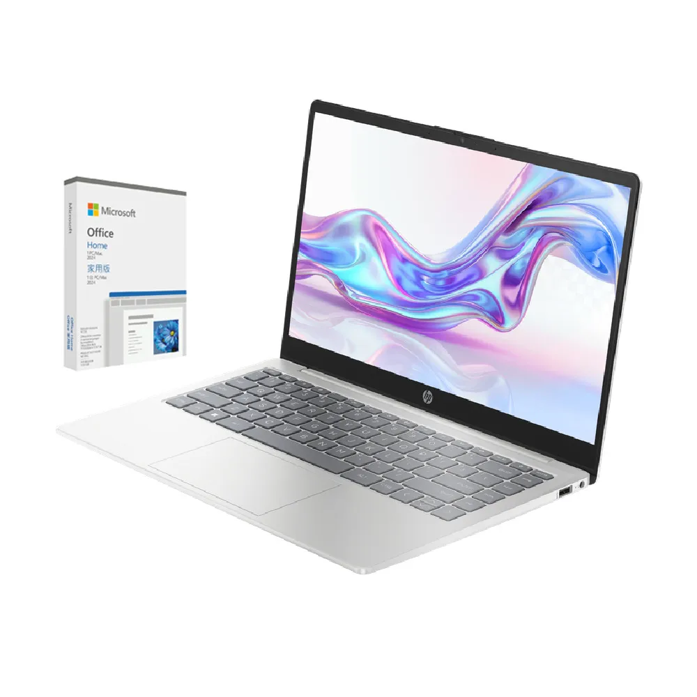 【HP 惠普】Office 2024★14吋R7-7730U輕薄效能筆電(14-em0265AU/R7-7730U/16G/512G SSD/Win11/星河銀)