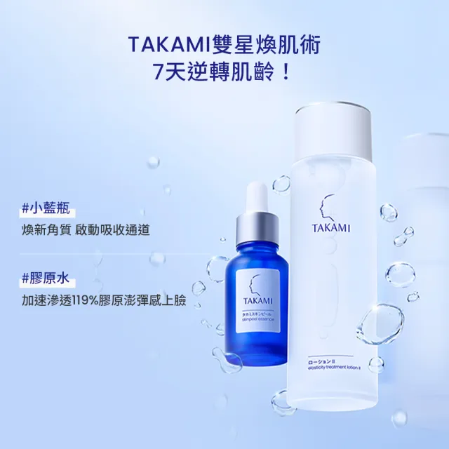 【TAKAMI】官方直營 角質道彈潤水光露I 150ml(膠原水)
