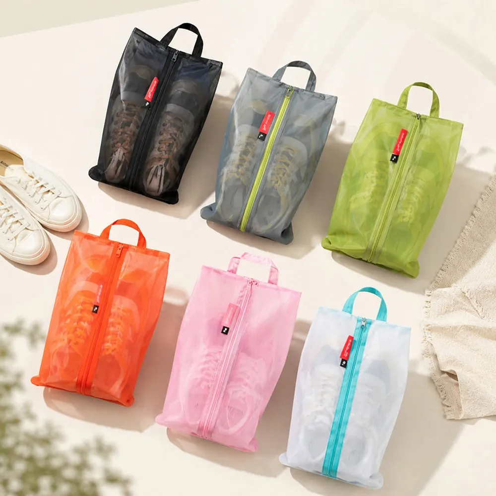 【台隆手創館】美國Pack All輕量防水旅行收納鞋袋40x22cm