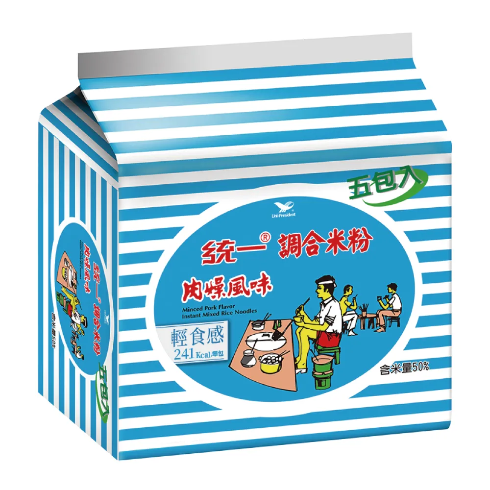 【統一麵】統一調合米粉肉燥風味5入/組(中元)