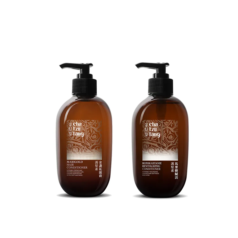 【茶籽堂】植萃精華護髮素330mL｜滋養/賦活任選(金盞花/馬栗樹/染燙修護/撫平毛躁)