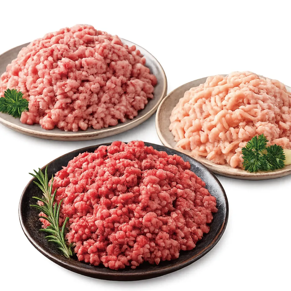【約克街肉舖】家常牛豬雞絞肉任選9包(200g±10%/包)