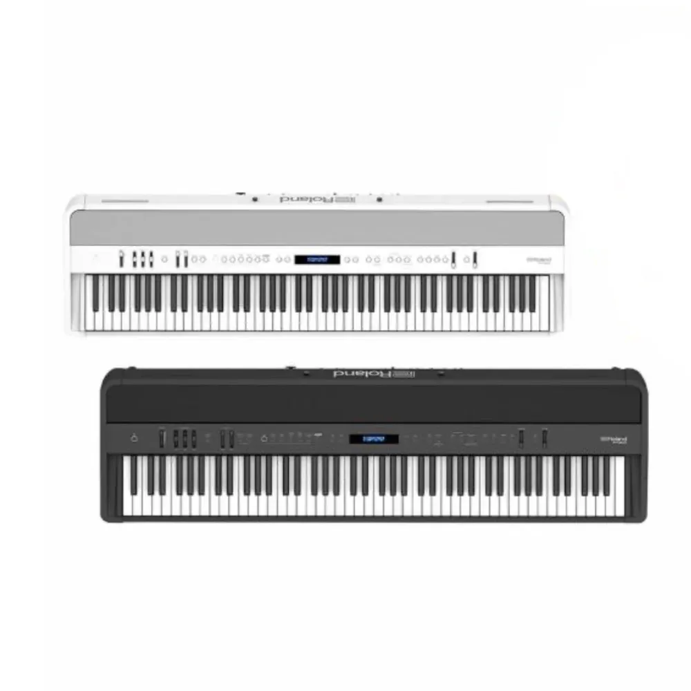 【ROLAND 樂蘭】FP-90X 旗艦便攜式 數位電鋼琴 單主機款 黑/白(含延音踏板 譜架 原廠保固兩年)