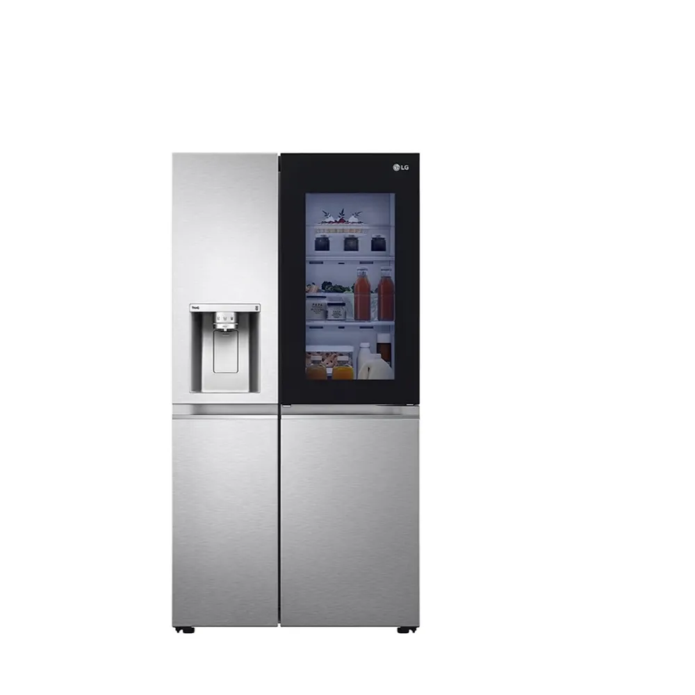 【LG 樂金】家電快配734公升InstaView☆敲敲看門中門冰箱 星月銀(GR-QPLC82SS)