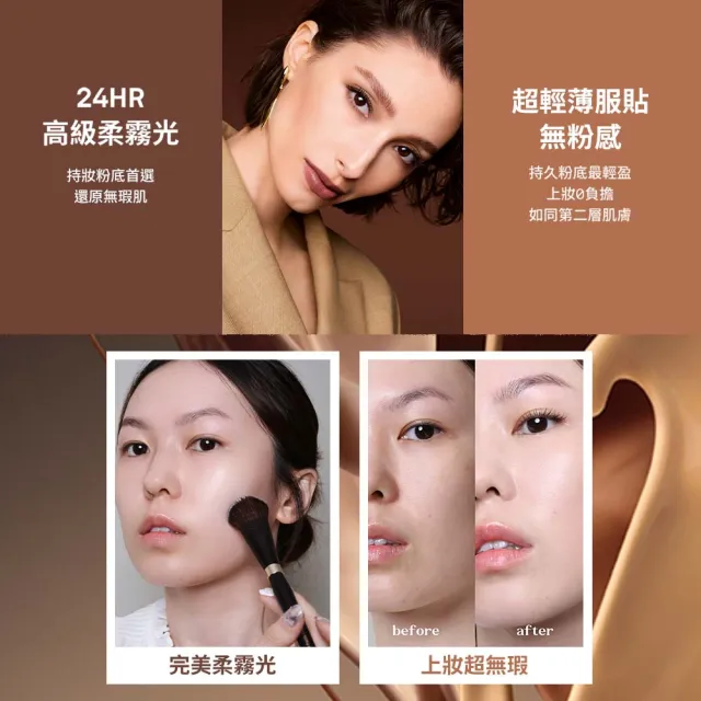 【Bobbi Brown 芭比波朗】霧光持久粉底液30ml(夏日持久底妝/柔霧光/SPF15/防曬)