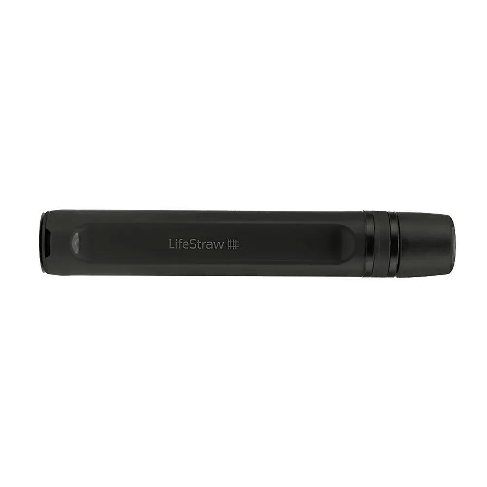 【LifeStraw】Peak頂峰系列生命淨水吸管 深灰 LS-00402144(悠遊戶外)