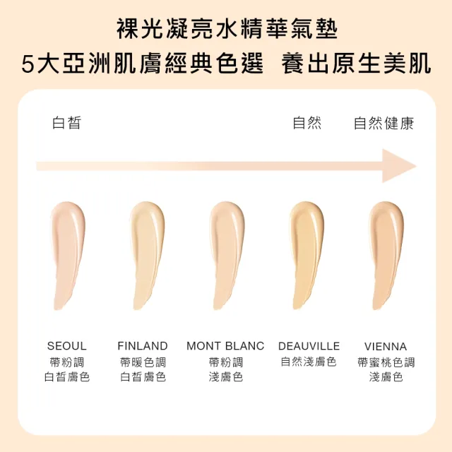 【NARS】官方直營 裸光凝亮水精華氣墊粉餅(小光圈氣墊)