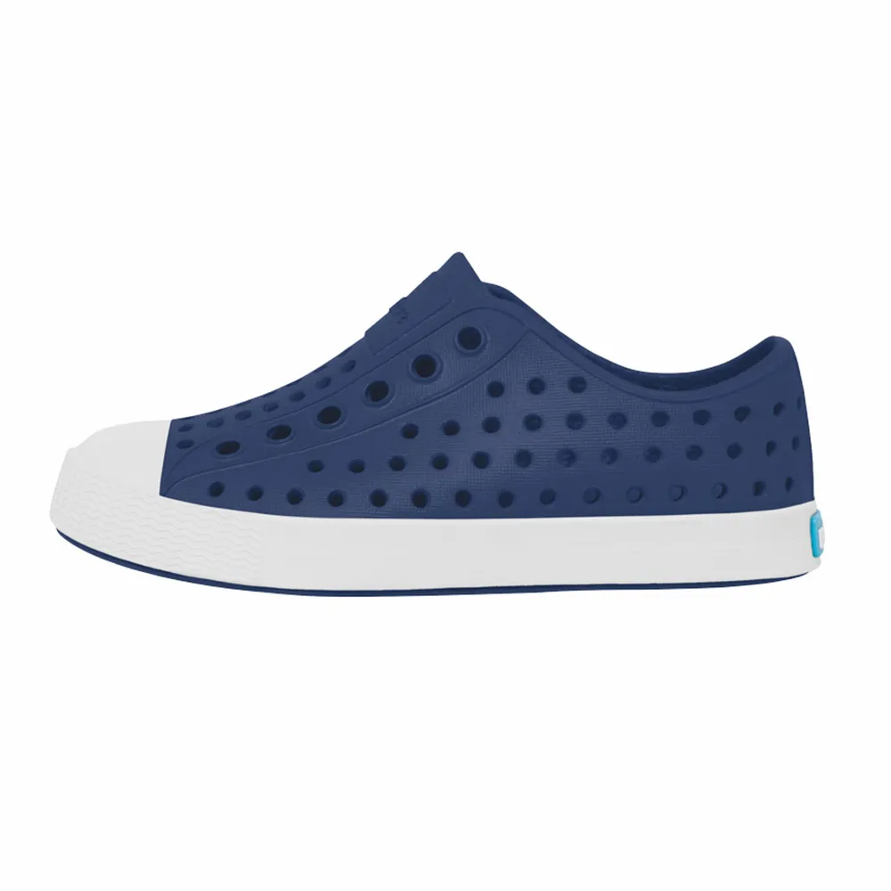 【Native Shoes】小童鞋 JEFFERSON KIDS(海軍藍x貝殼白)