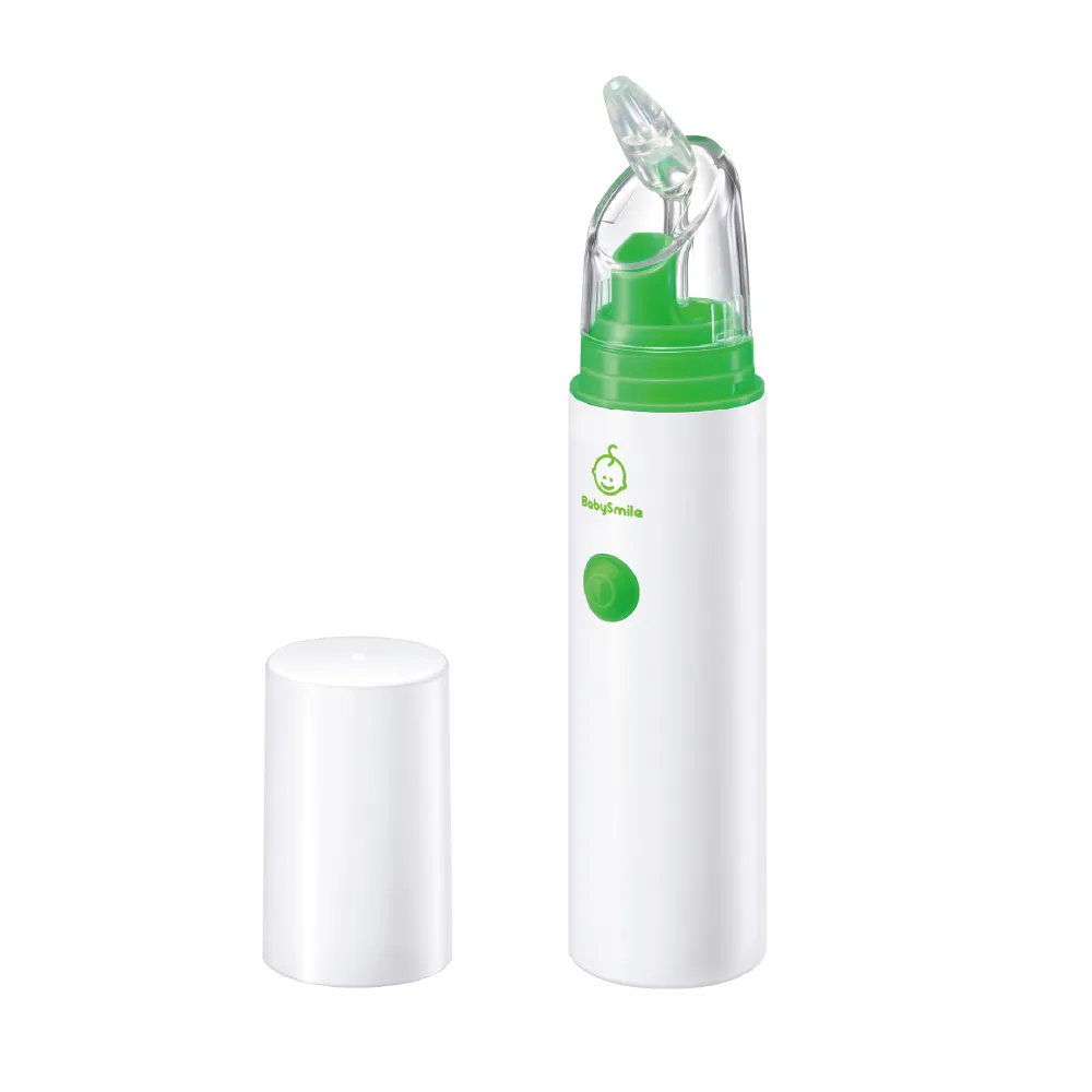 【BabySmile】BabySmile日本官方直營 S-303 手持型電動吸鼻器 ★輕巧便攜★ 可搭配S-401 矽膠長吸嘴